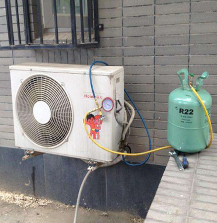 富蕴空调加氟